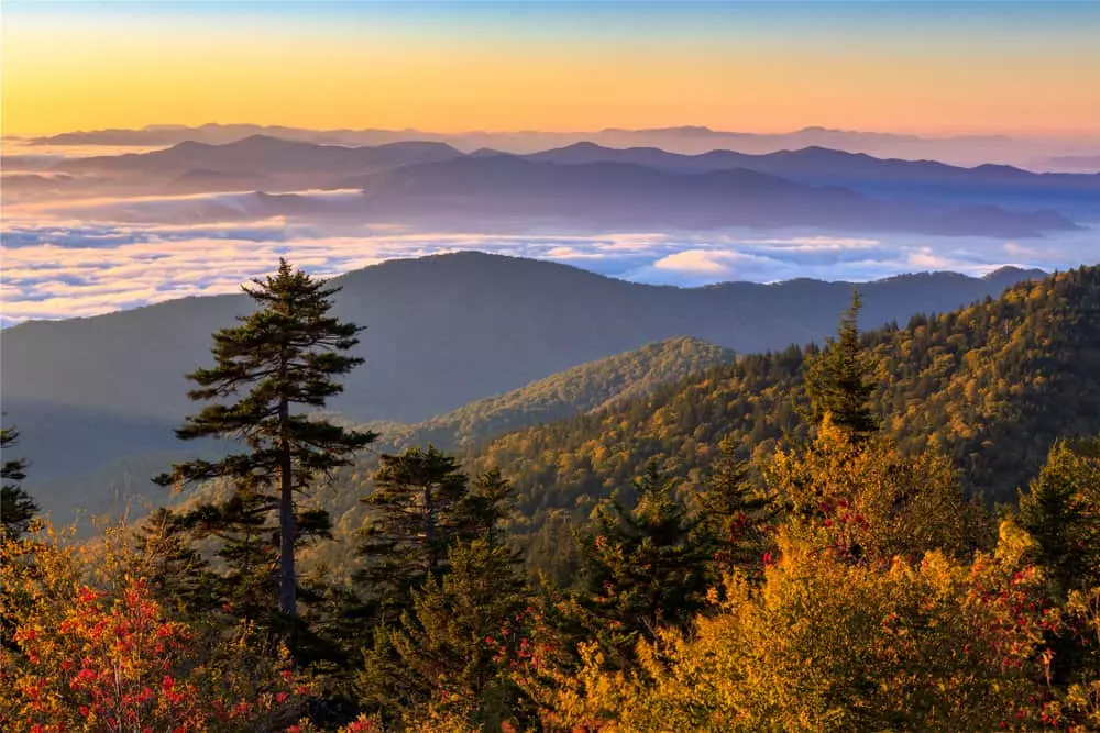 （smoky10）高品質フレイムシェイプ火焔ガーデンインスモーキークォーツ虹入り Top 6 Places to Visit in the Smoky Mountains in the Fall