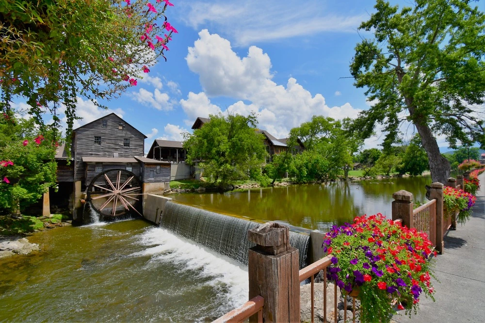 The Old Mill in spring