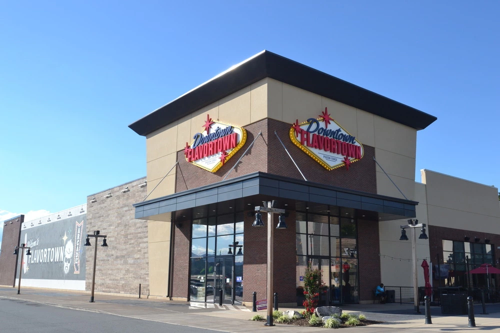 Downtown Flavortown in Pigeon Forge