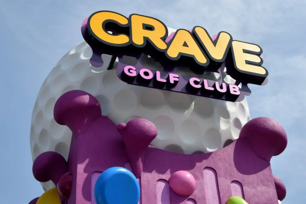 Crave Golf Club in Pigeon Forge TN