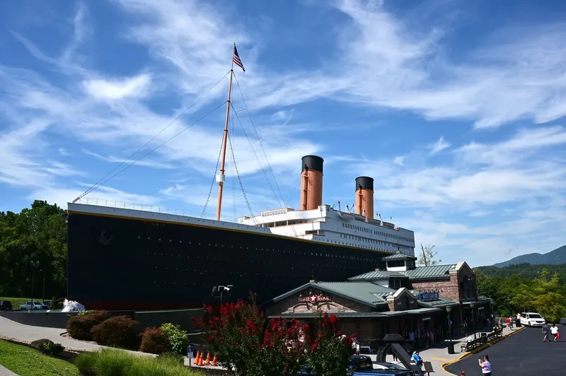 Titanic Museum indoor attraction in Pigeon Forge TN