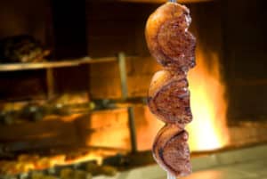 brazilian steakhouse meat on a stick
