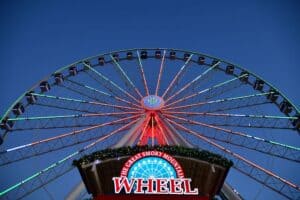 The Great Smoky Mountain Wheel at The Island in Pigeon Forge 